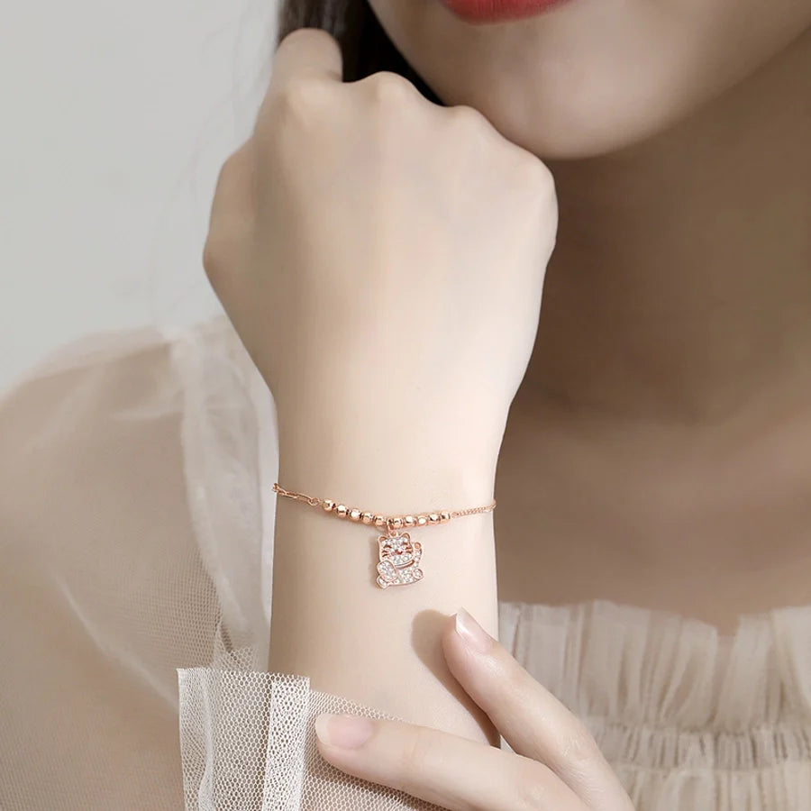 925 Sterling Silver Paperclip Chain Kabelkette Armbänder Elegant | Shop Nory