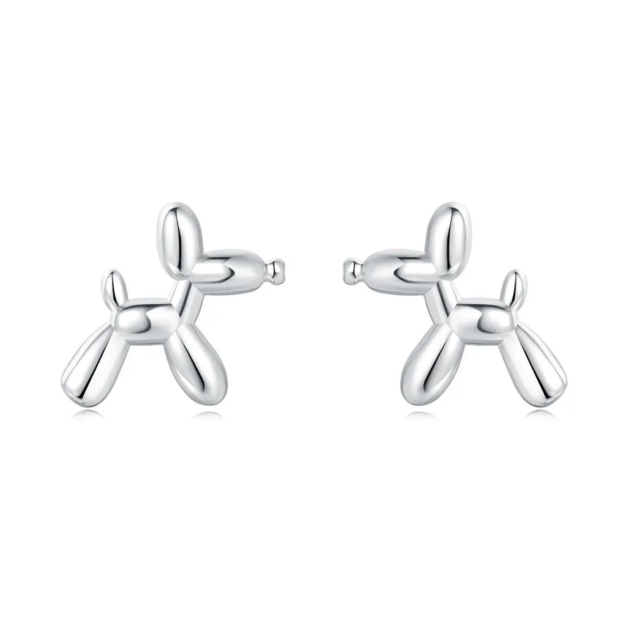 1 Paar 925 Sterling Silber 925 Sterling Silber Ohrringe Tier Herzform Ohrstecker | Shop Nory