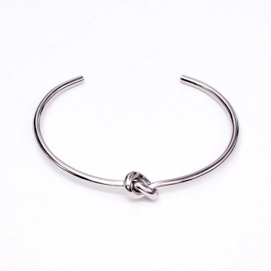 Armband "Knot" Bangle - 18k vergoldet | Shop Nory