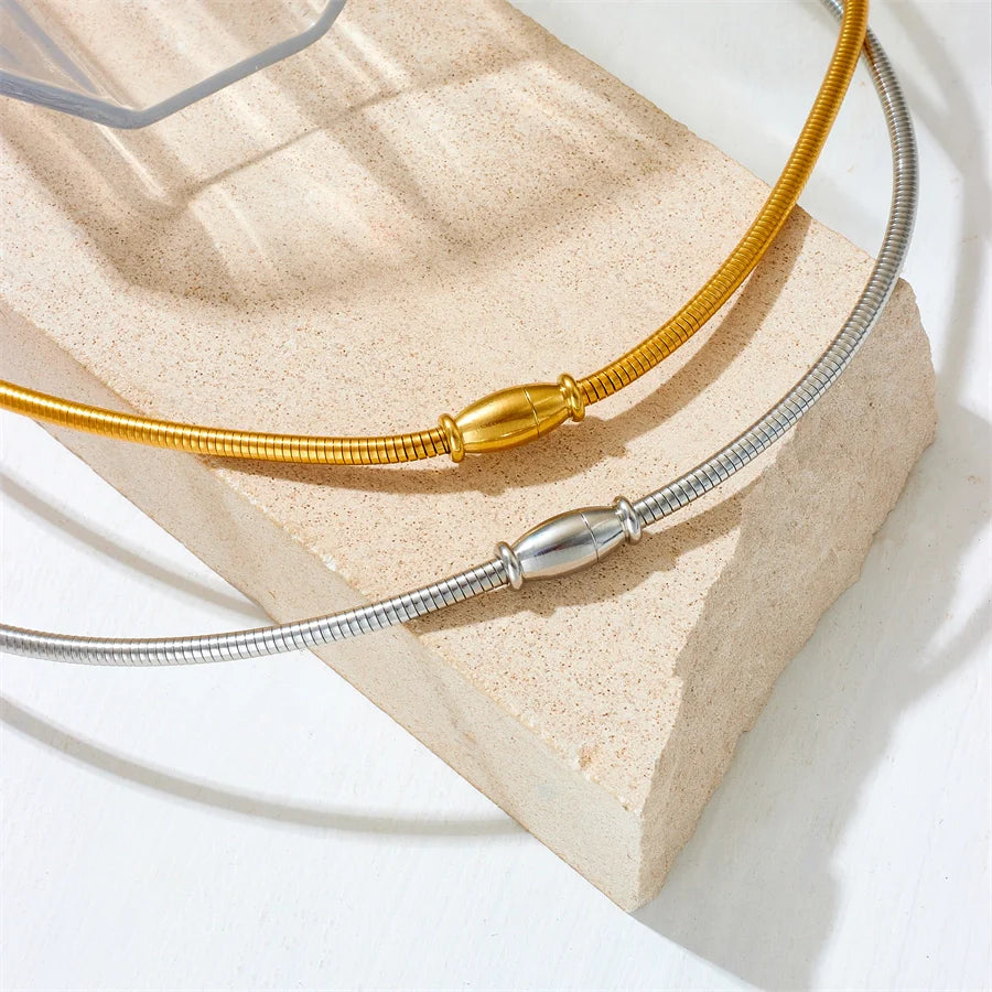 Choker "Sula" - Halskette 18k vergoldet | Shop Nory