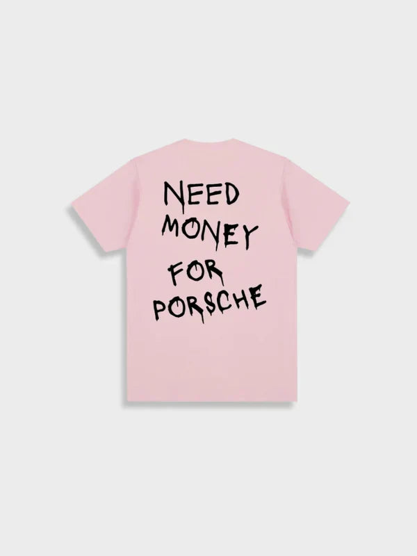Geld für ein Porsche-T-Shirt