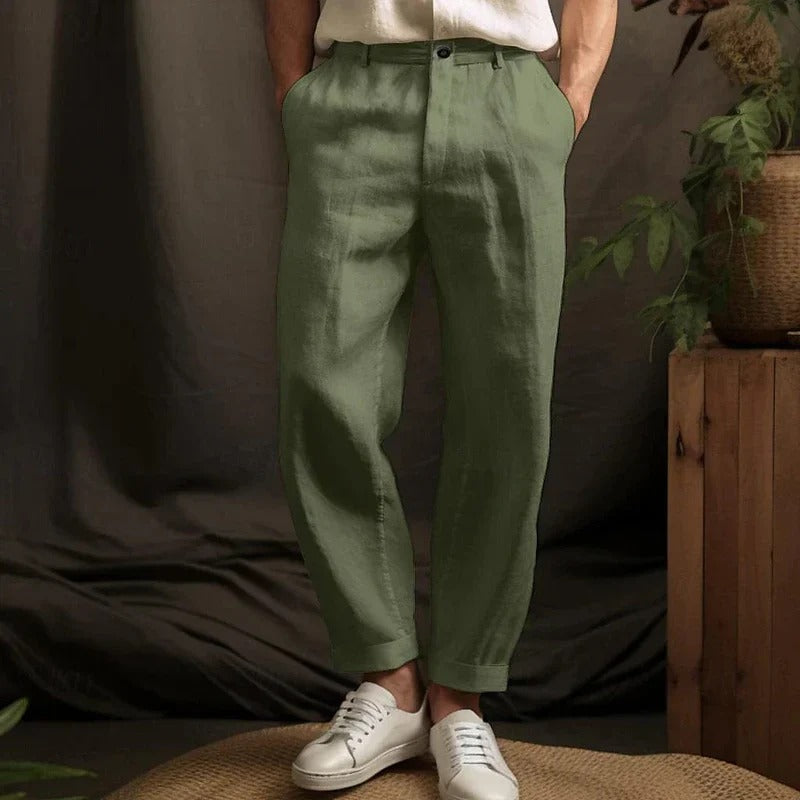 ShopNory | Leinenhose Herren Leicht und Atmungsaktiv