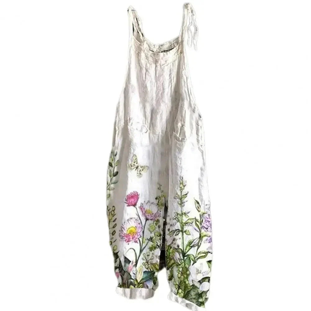 Latzhose Jeans Blume