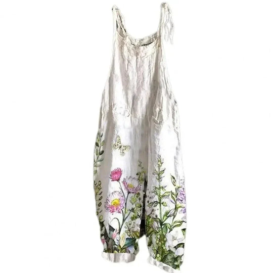 Latzhose Jeans Blume