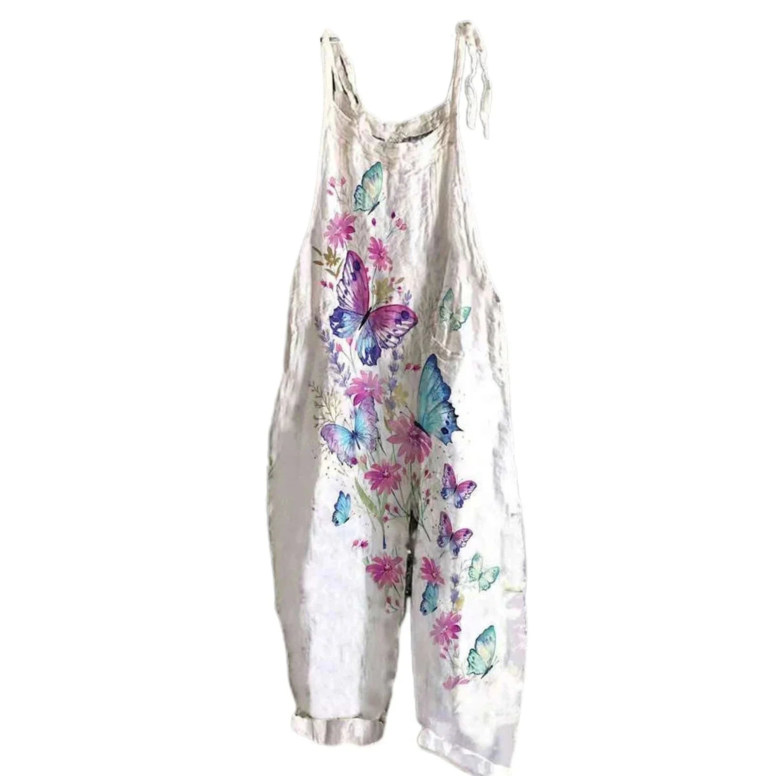 Latzhose Jeans Blume
