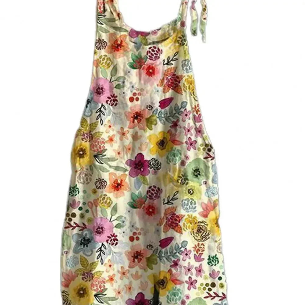 Latzhose Jeans Blume
