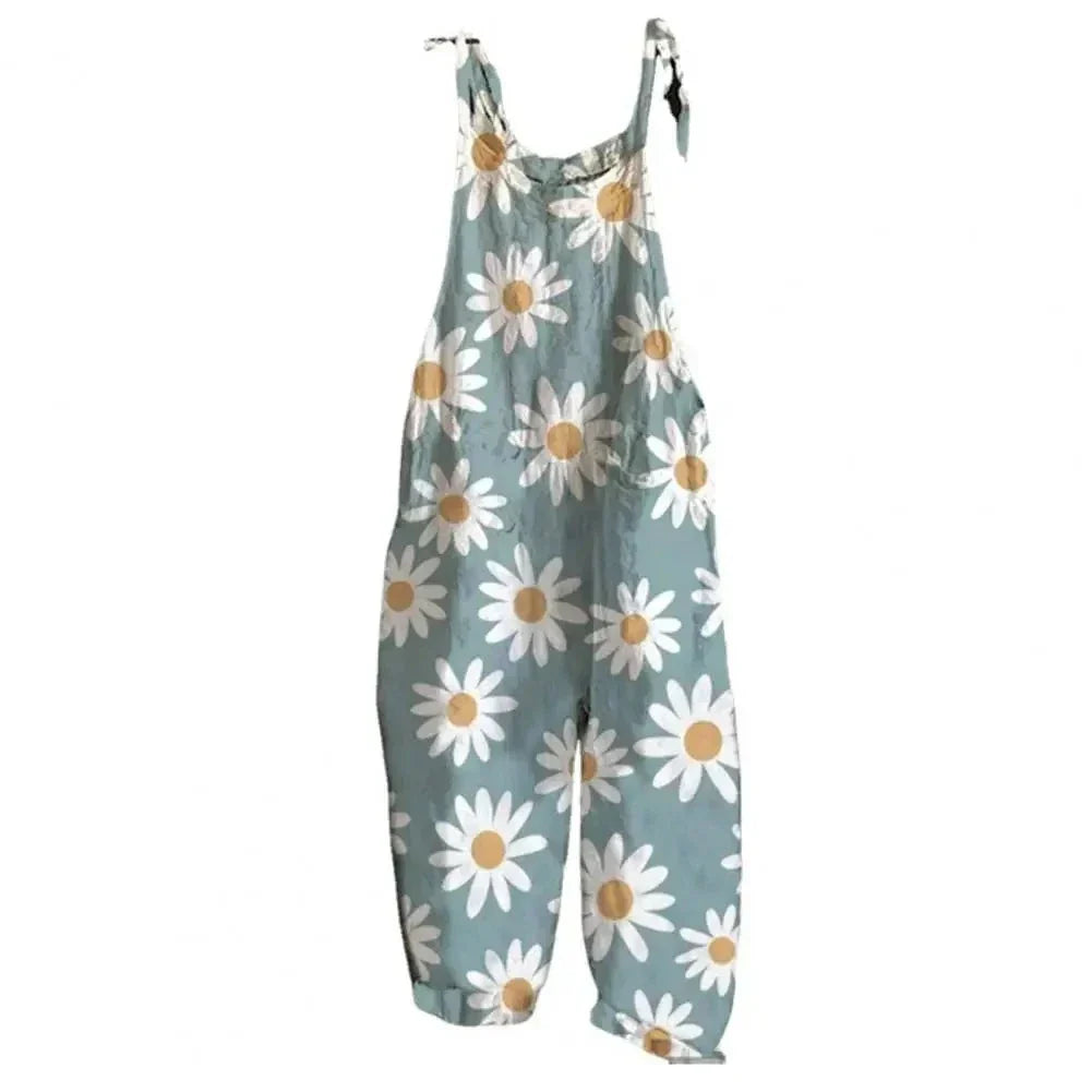 Latzhose Jeans Blume
