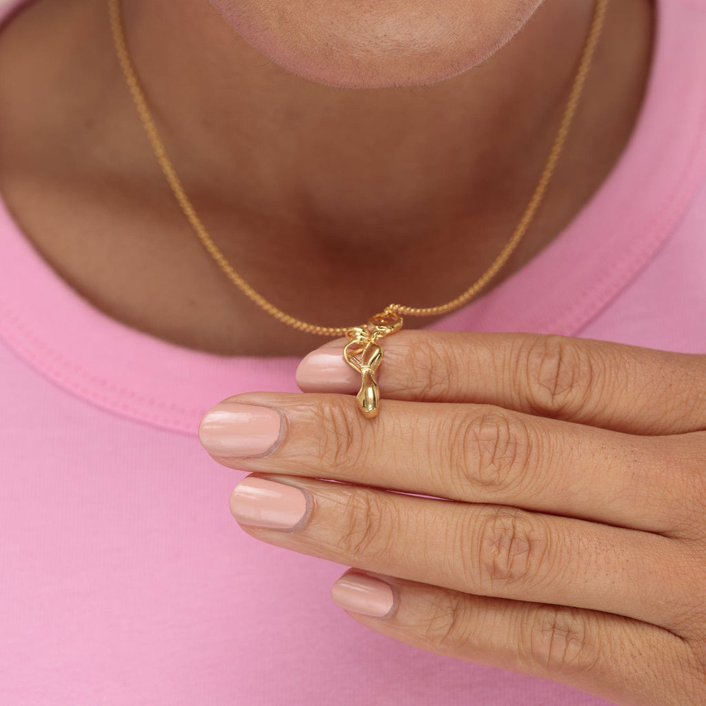 Gold Pointe Ballettschuh Charms Halskette | Shop Nory