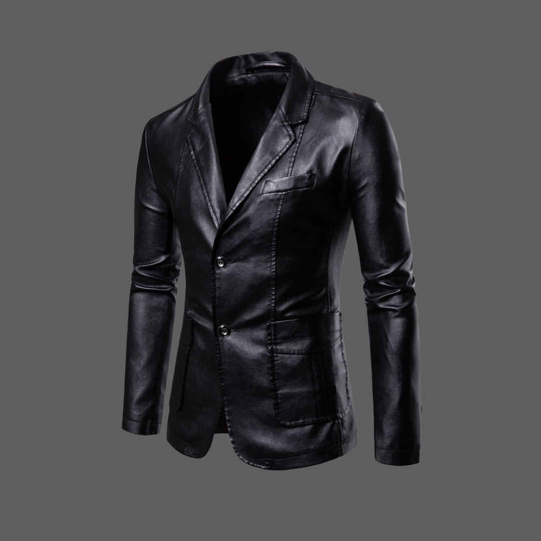 Modische Lederjacke für Herren