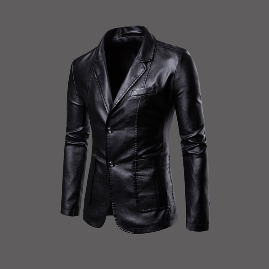 Modische Lederjacke für Herren