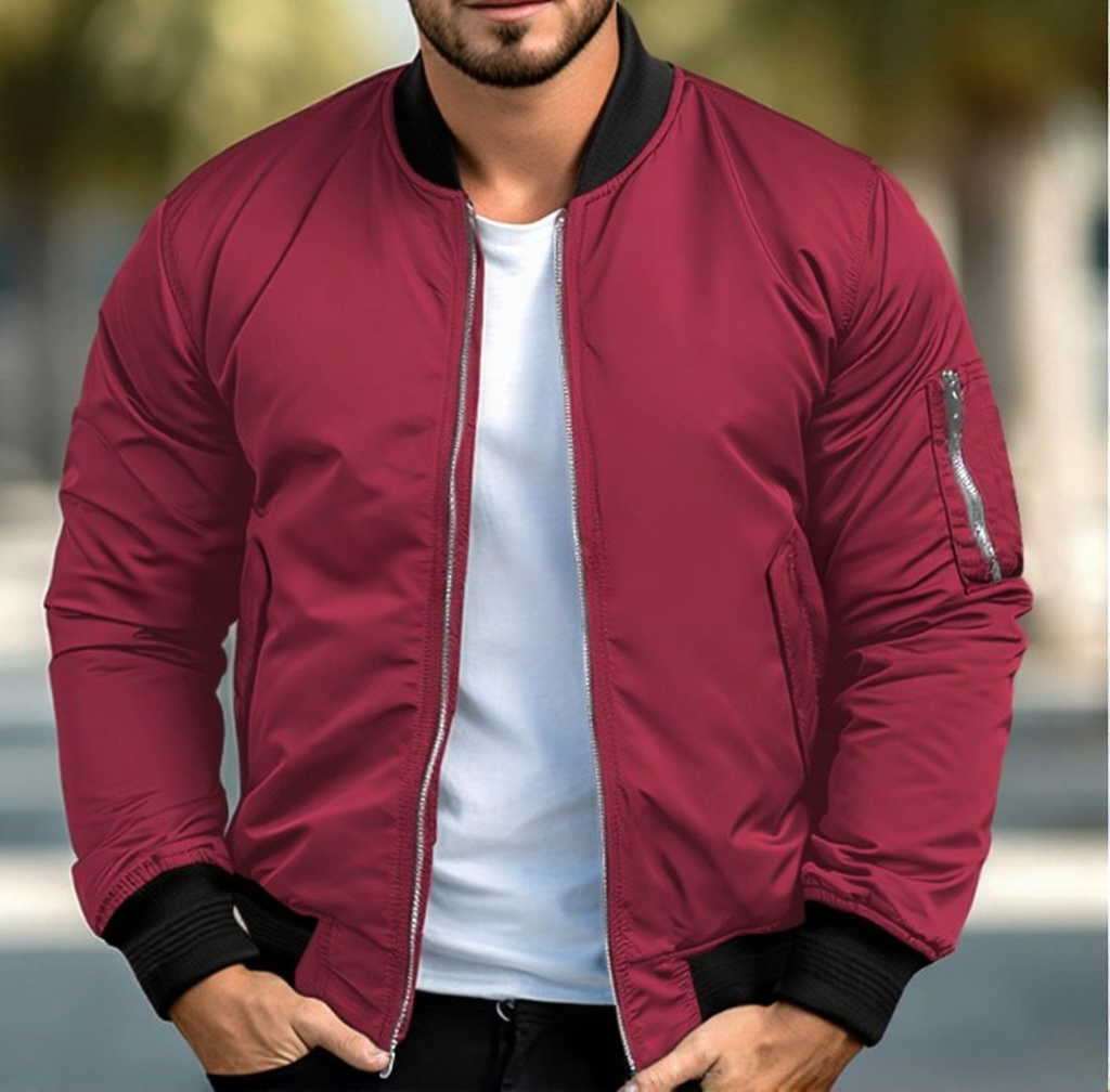 Bequeme Bomberjacke für Männer