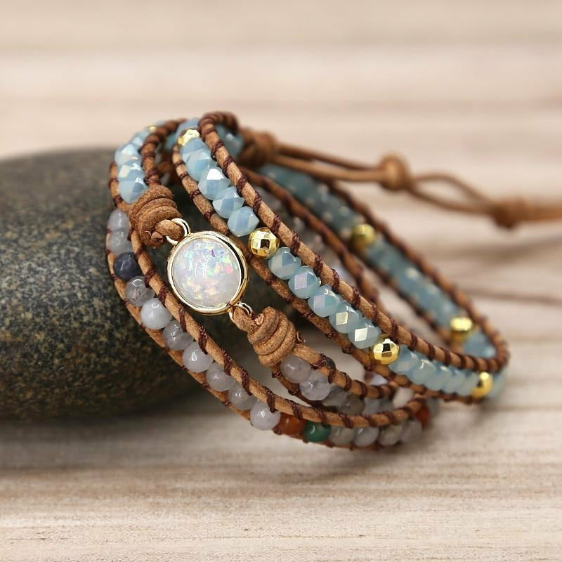 Naturstein Böhmisches Armband | Shop Nory