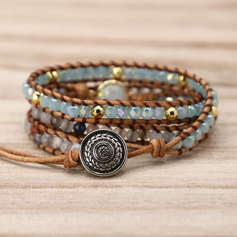 Naturstein Böhmisches Armband | Shop Nory