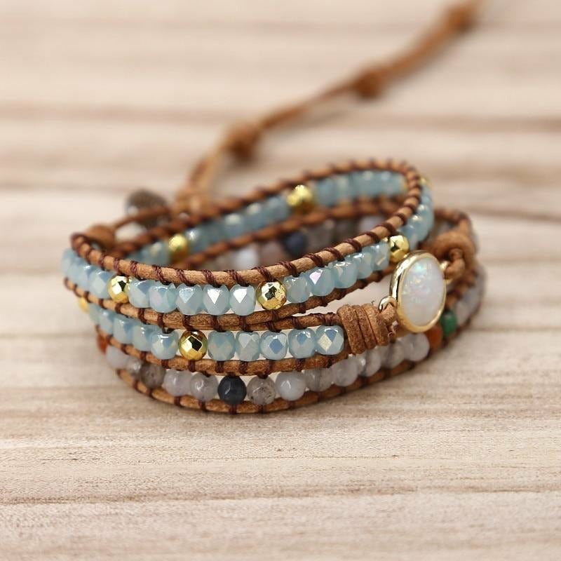 Naturstein Böhmisches Armband | Shop Nory
