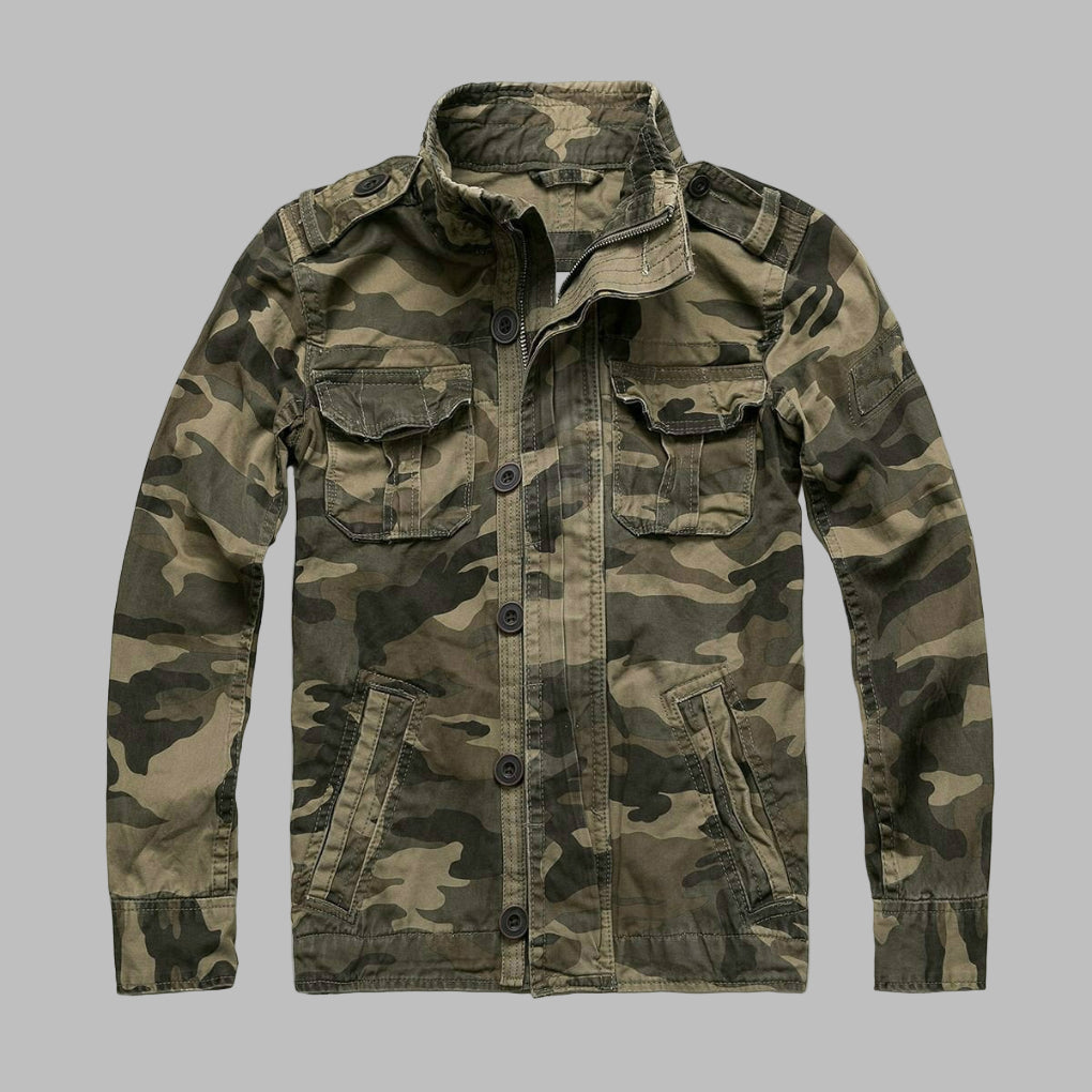 Camouflage Militärjacke