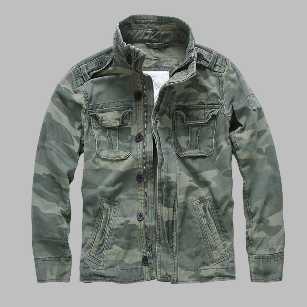 Camouflage Militärjacke