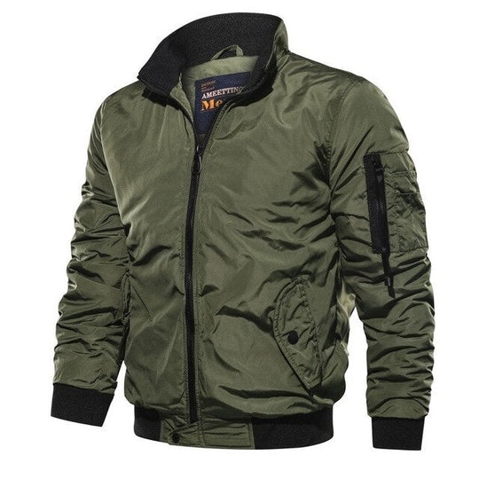 Stilvolle und winddichte Bomberjacke für Männer