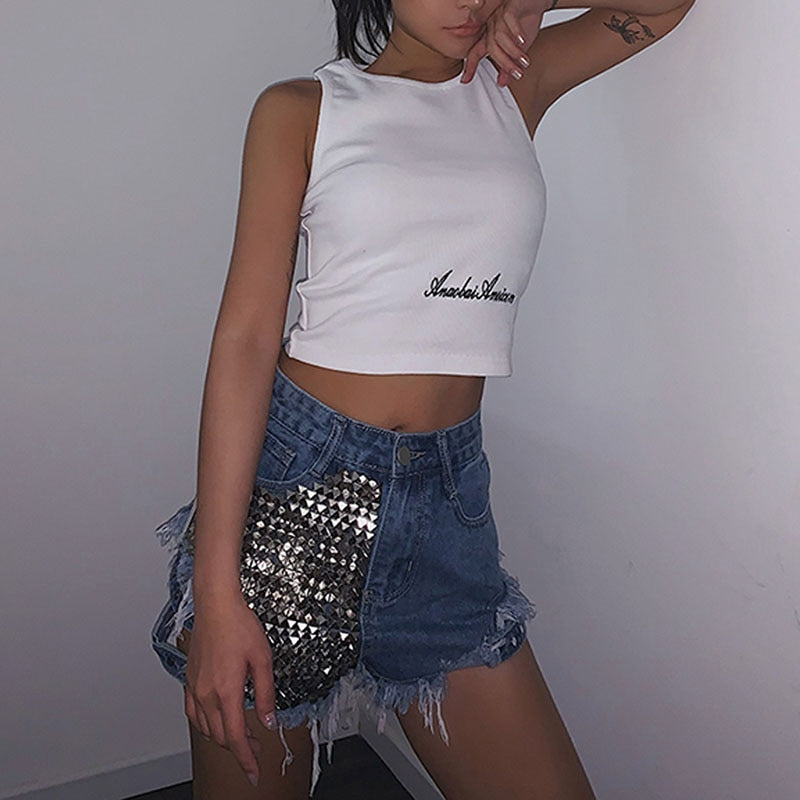 Rivet Shorts Aushöhlen