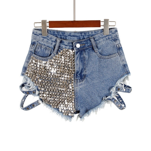 Rivet Shorts Aushöhlen