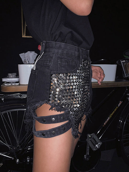 Rivet Shorts Aushöhlen