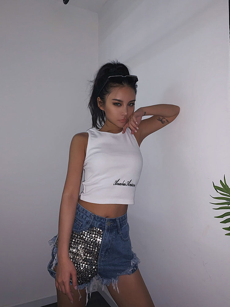 Rivet Shorts Aushöhlen