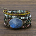 Natursteine Charme Böhmisches Armband | Shop Nory