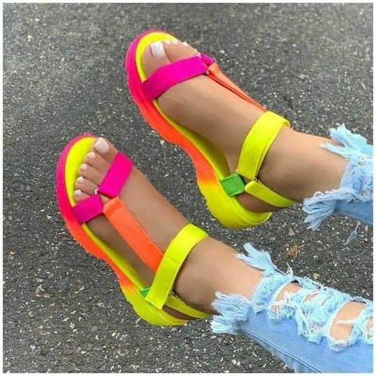 Bunte Bequeme Sandalen