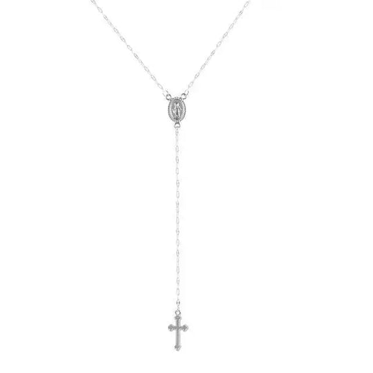 Elegante Rosenkranz Kette für Damen