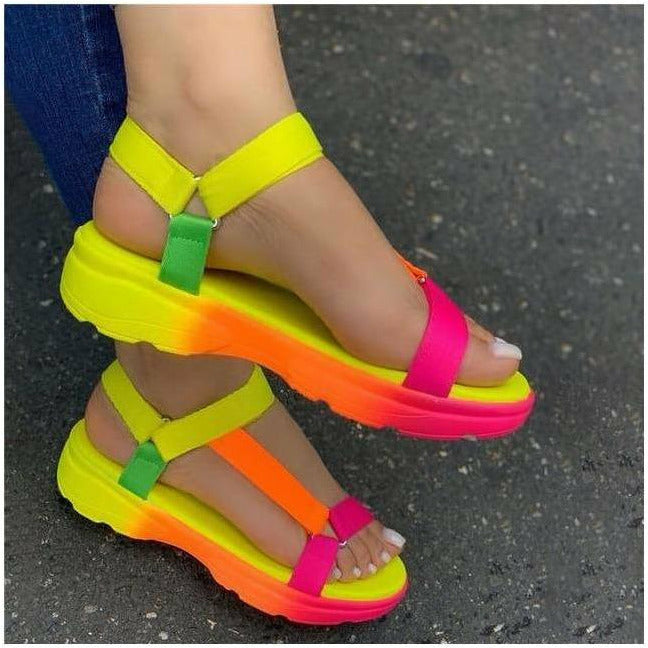 Bunte Bequeme Sandalen