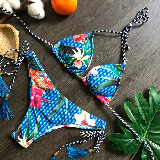 Bikinis Satz Push up