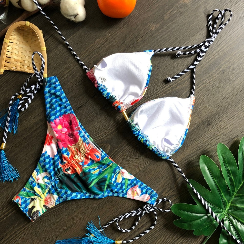 Bikinis Satz Push up