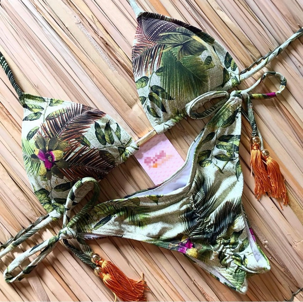 Bikinis Satz Push up