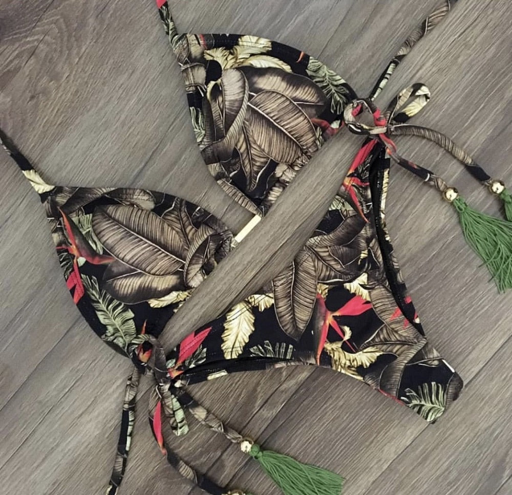 Bikinis Satz Push up