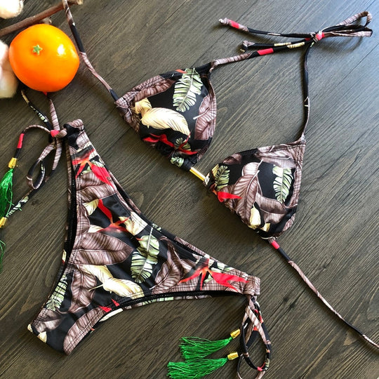 Bikinis Satz Push up