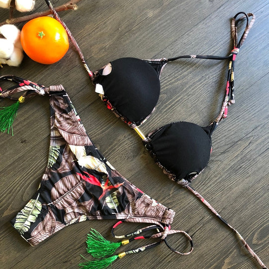 Bikinis Satz Push up