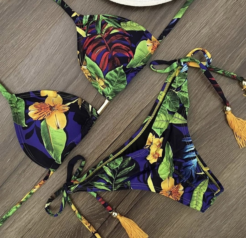 Bikinis Satz Push up
