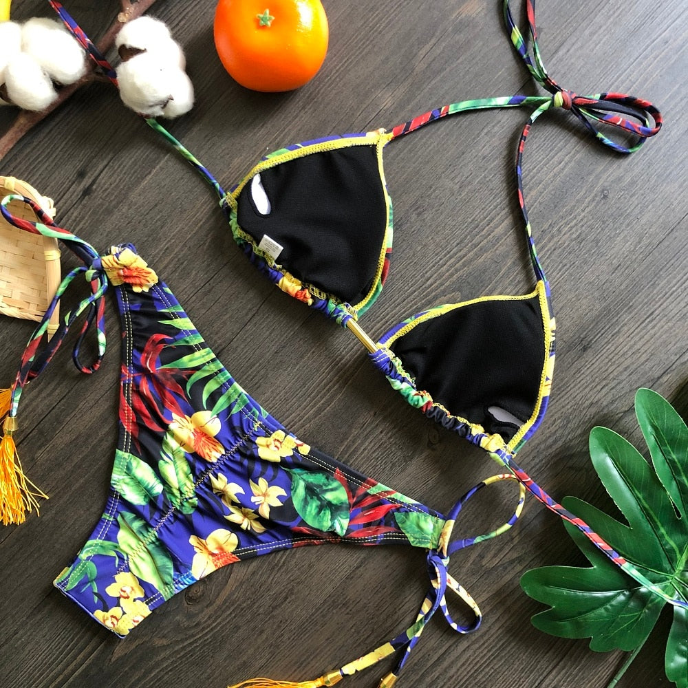 Bikinis Satz Push up