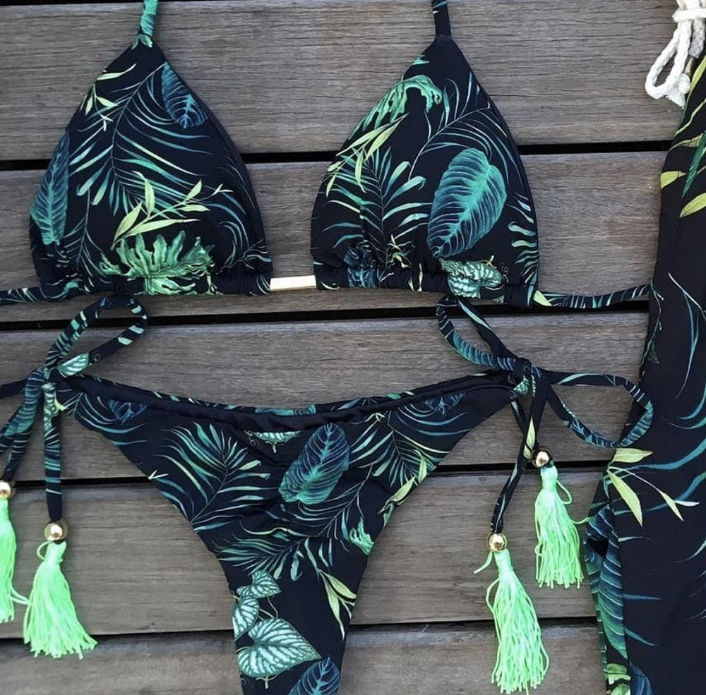 Bikinis Satz Push up