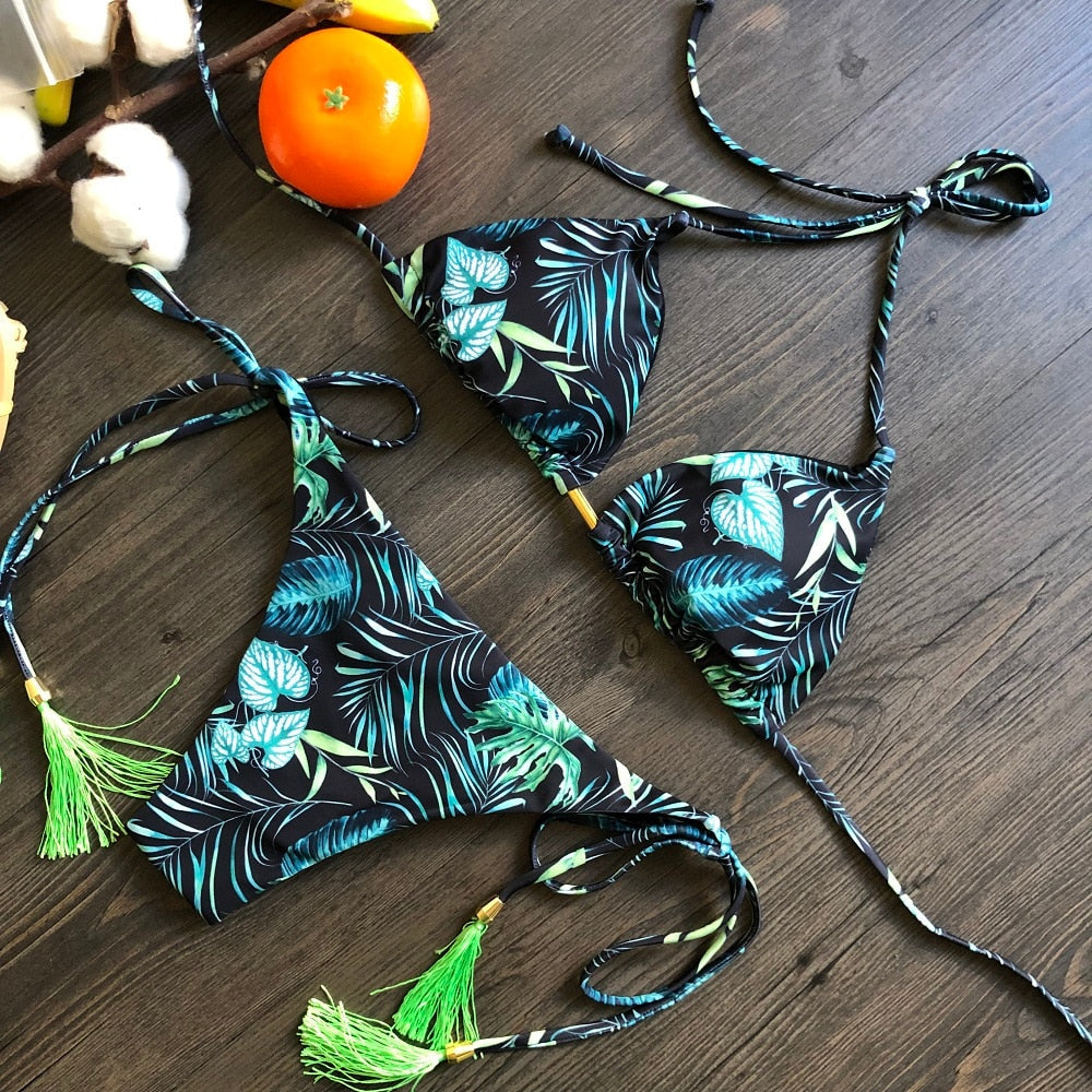 Bikinis Satz Push up