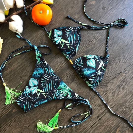 Bikinis Satz Push up