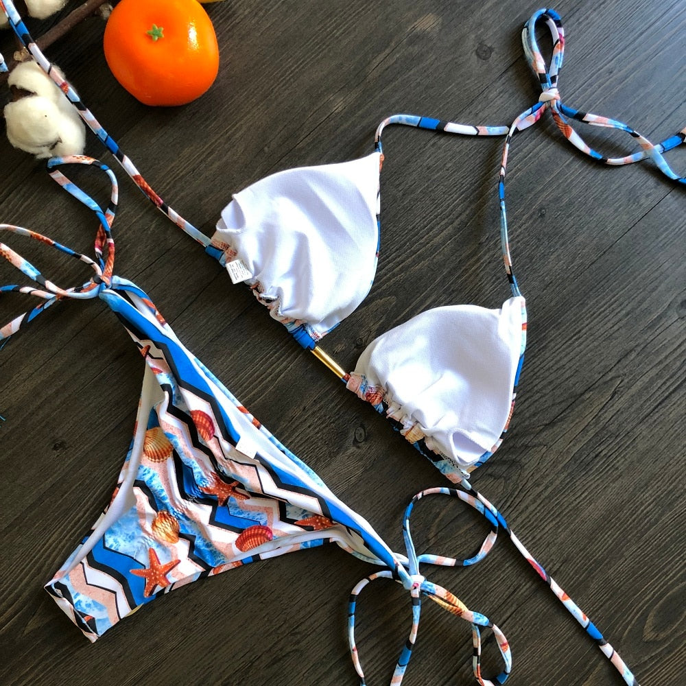 Bikinis Satz Push up