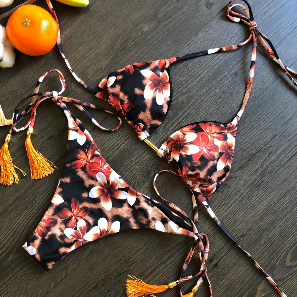 Bikinis Satz Push up