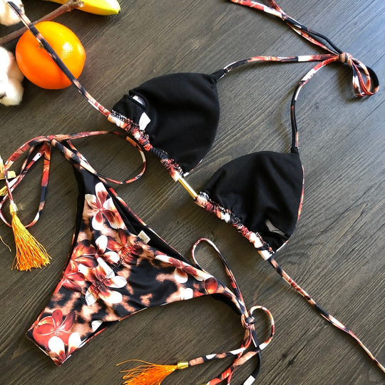 Bikinis Satz Push up