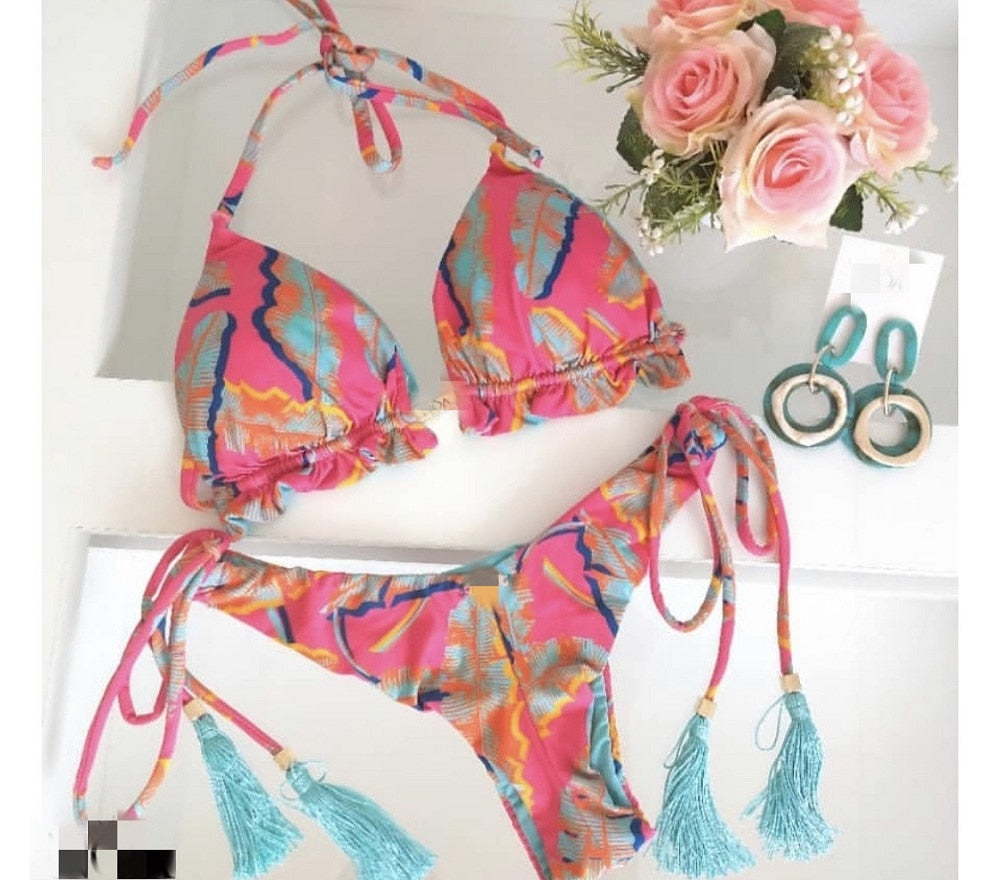 Bikinis Satz Push up