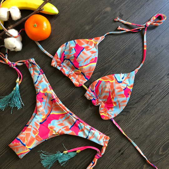 Bikinis Satz Push up