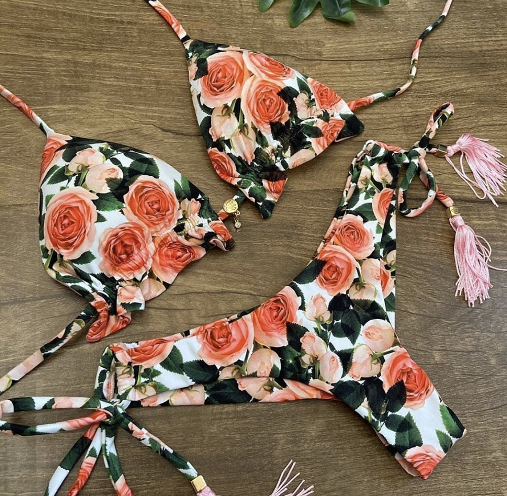 Bikinis Satz Push up