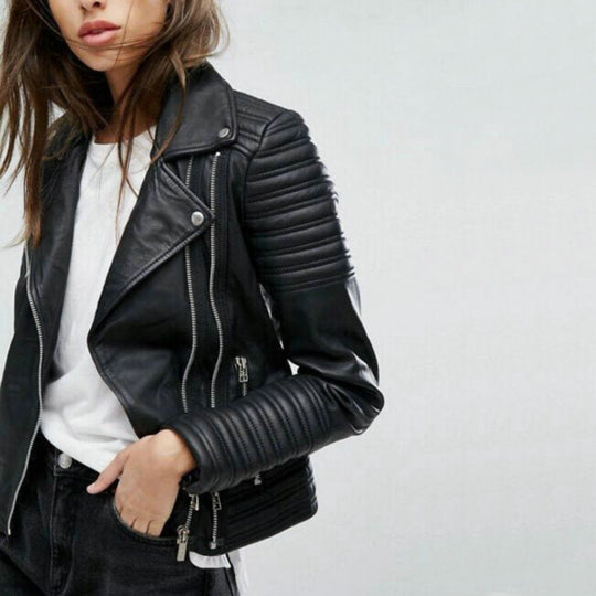 Biker-jacke für Damen: Ausgabe 2024
