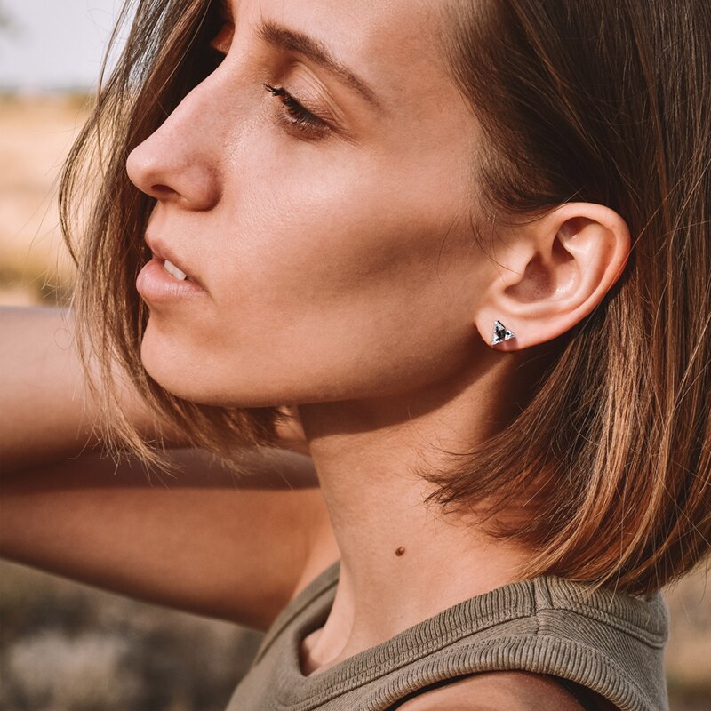 Dreieck | Minimalistische Ohrstecker | Shop Nory
