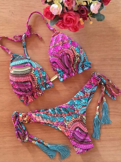 Bikinis Satz Push up