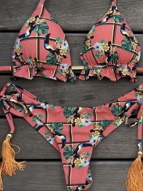 Bikinis Satz Push up